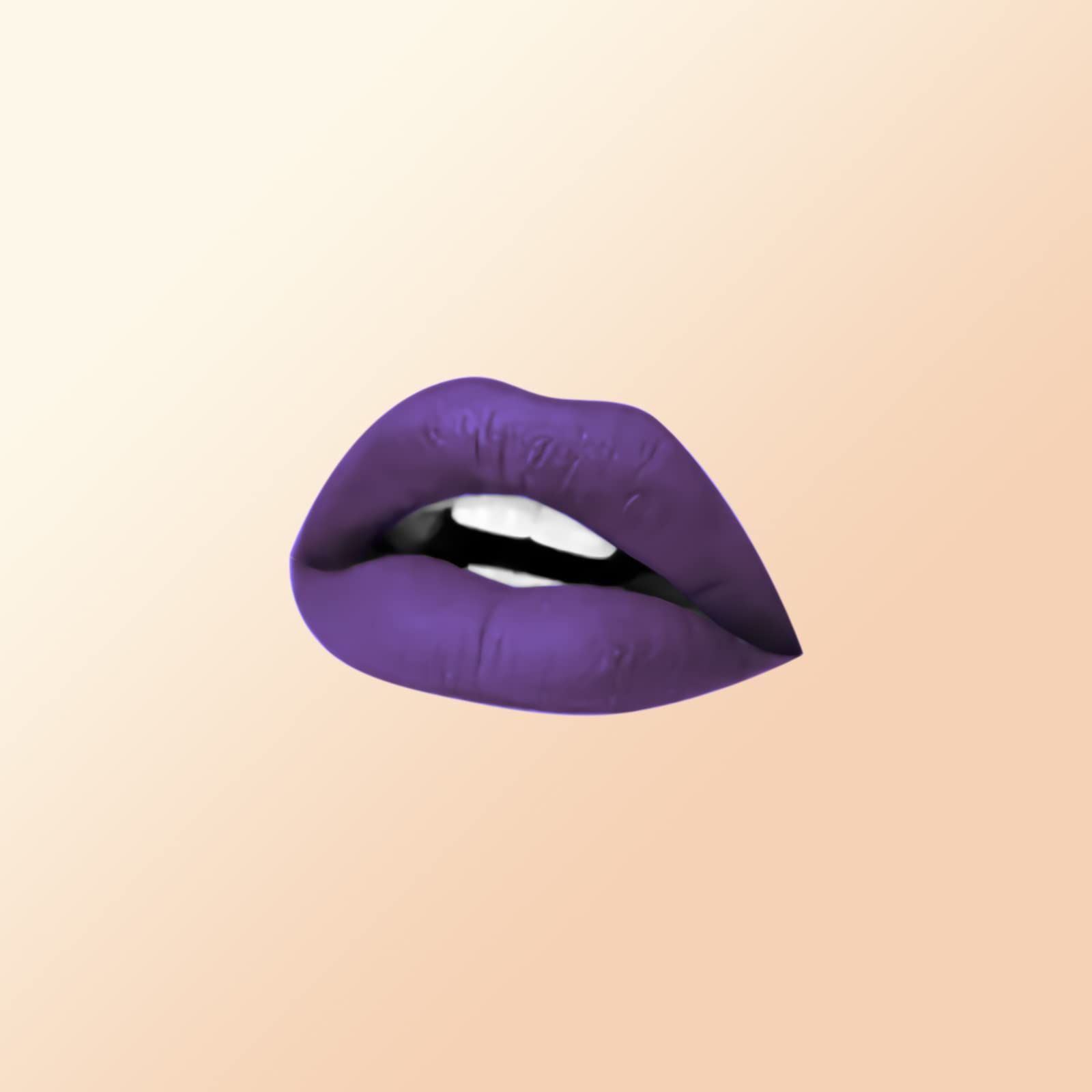 7V Home Beauty Dark Purple Matte Liquid Lipstick, Long Lasting High Pigmented Non-Stick Waterproof Dark Purple Lipstick (5Ml, #2