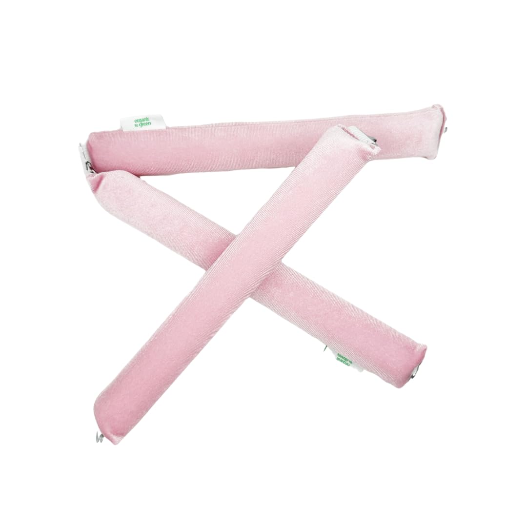 Organic to Green Heatless Blowout Set (3pc)  Heatless Curls, Soft Velvet Overnight Sleeping Curls Styling Tools for All Hair Ty