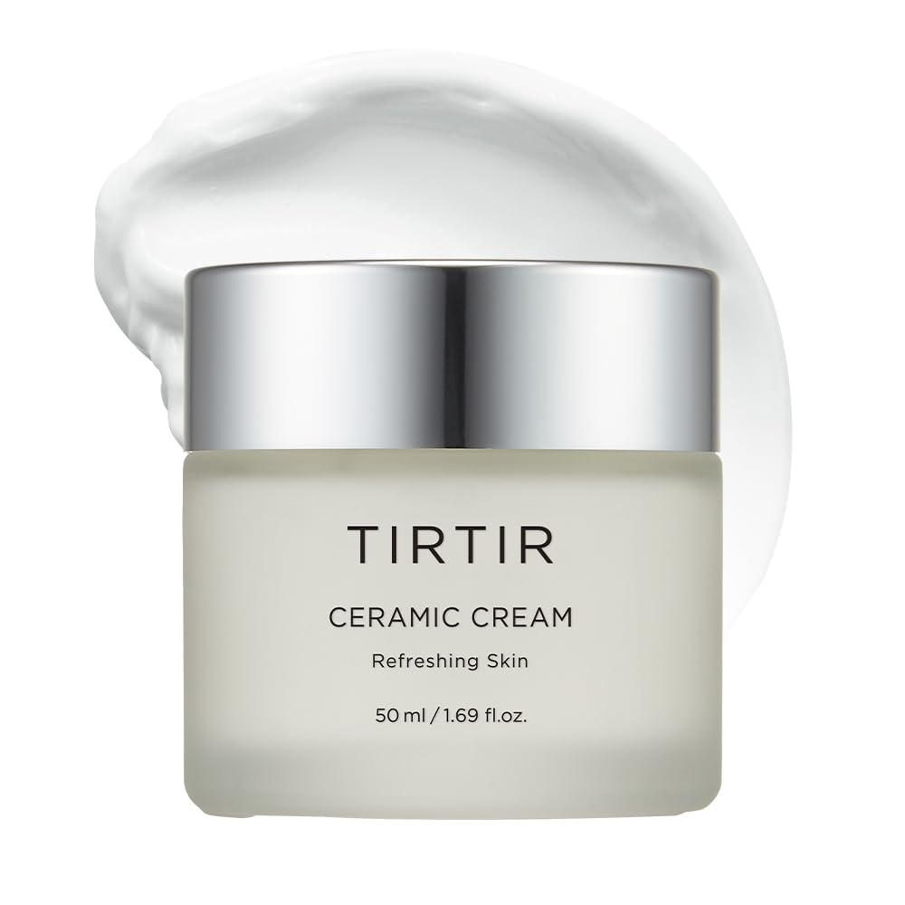 Tirtir Natural Ceramide Cream Moisturizer For Hydrated, Glowing Skin - Shea Butter, Centella Asiatica Extract - Nourishing, Idea
