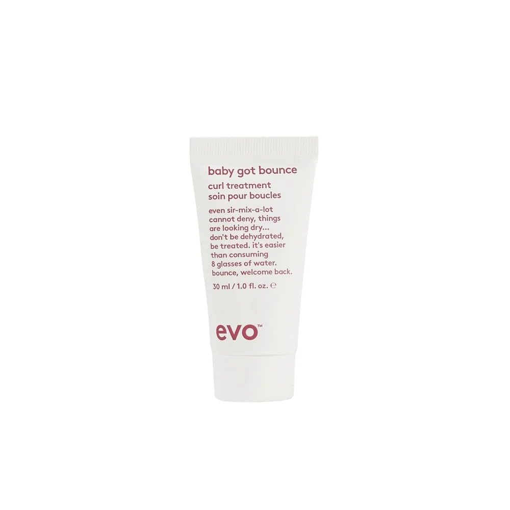 EVO Baby Got Bounce Curl Treatment - Anti Frizz Hair Treatment for Wavy & Curly Hair - Moisturizes, Repairs & Detangles - 1.7 fl