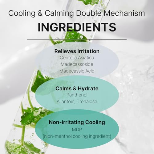 Cell Fusion C Post Alpha Cica Cooling Mask 5Ea, Instant Cooling Sensation With Centella Asiatica & Panthenol, Hydrating And Calm