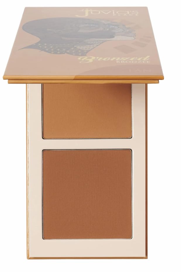 Juvia'S Place Bronzed Duo Bronzer Tan - Soft Matte Bronzer, Contour Powder, Bronzer Pressed Powder, Long-Wearing & Buildable Bro