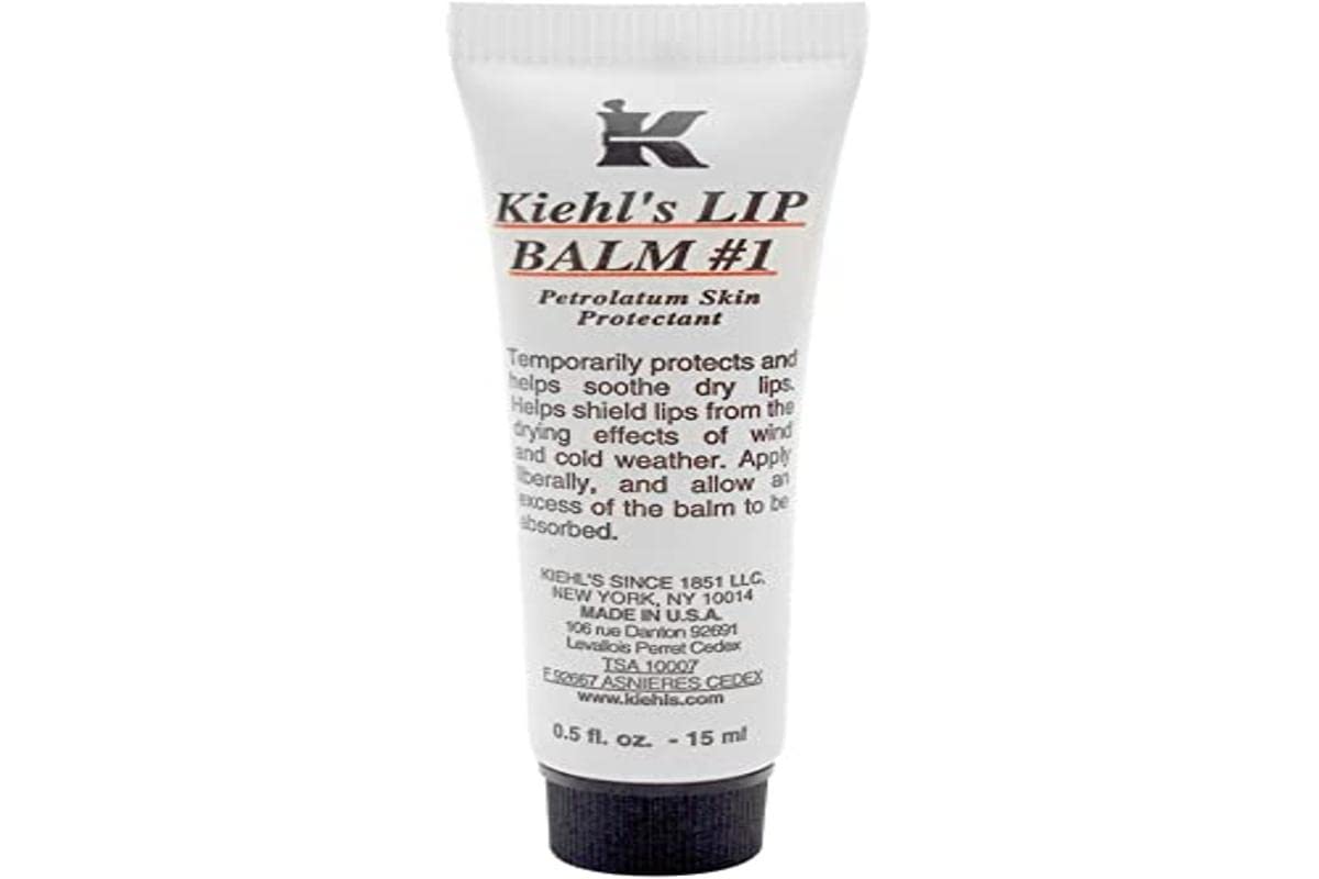 Kiehl'S Lip Balm #1, Moisturizing Clear Lip Treatment For Dry Lips, Hydrating & Soothing, With Squalane, Aloe Vera & Vitamin E,