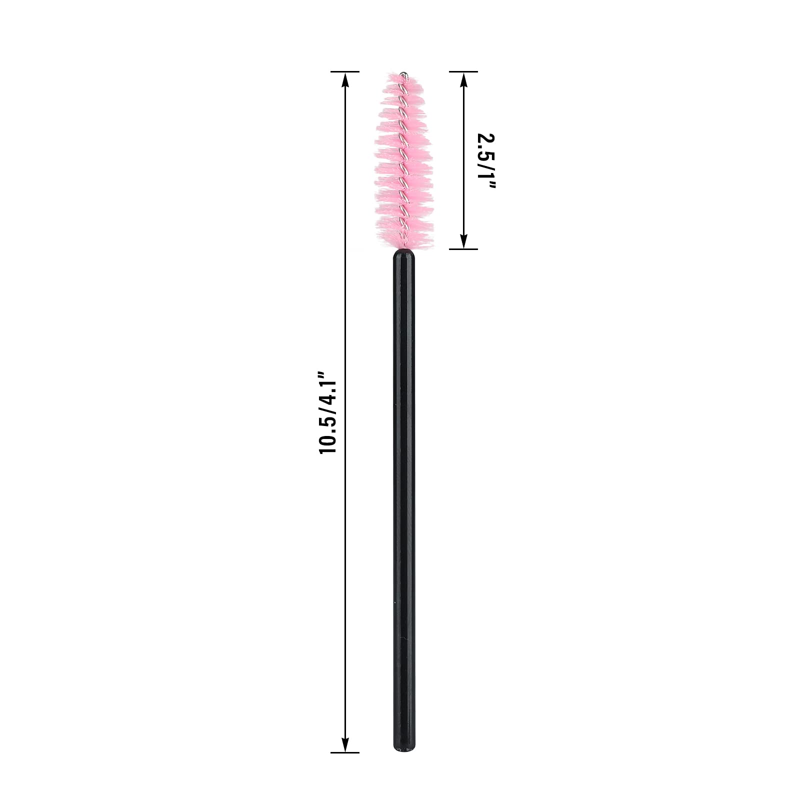 G2Plus 100 Pcs Disposable Eyelash Mascara Brushes, Mascara Wands Applicator Makeup Kits, Eyelash Spoolies Eyelashes Brush For Ey