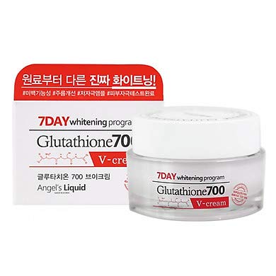 Angels Liquid Glutathione 7Day Glow Cream 50ml | KBeauty ToneCare & Radiance Support | Lightweight Daily Hydrating Cream