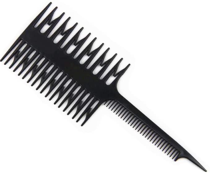 3 Sided Comb Hair Dressing Tool Styling Accessories For Salon Micro Braiding For GirlS Highlight Comb Professional Weaving Comb
