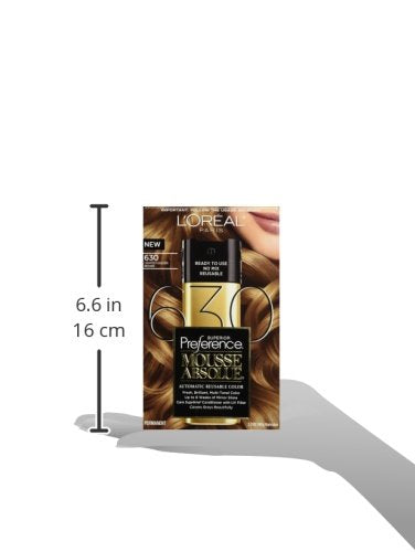 L'Oreal Paris Superior Preference Mousse Absolue, 630 Lightest Golden Brown