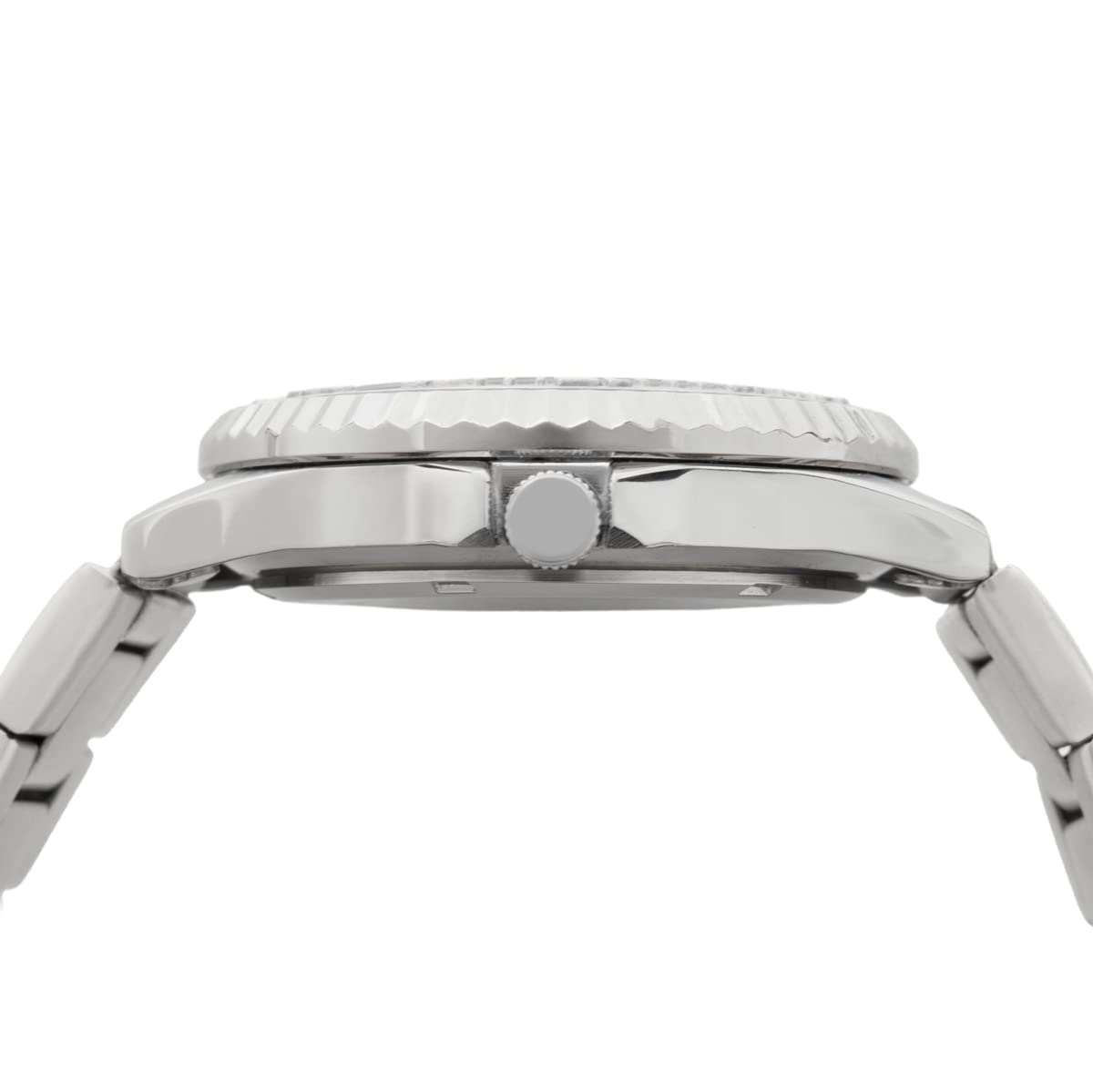 SunTime Men's Collegiate Competitor 40mm Watch - Montana Grizzlies with 20mm Stainless Steel Band - AC Color Bezel