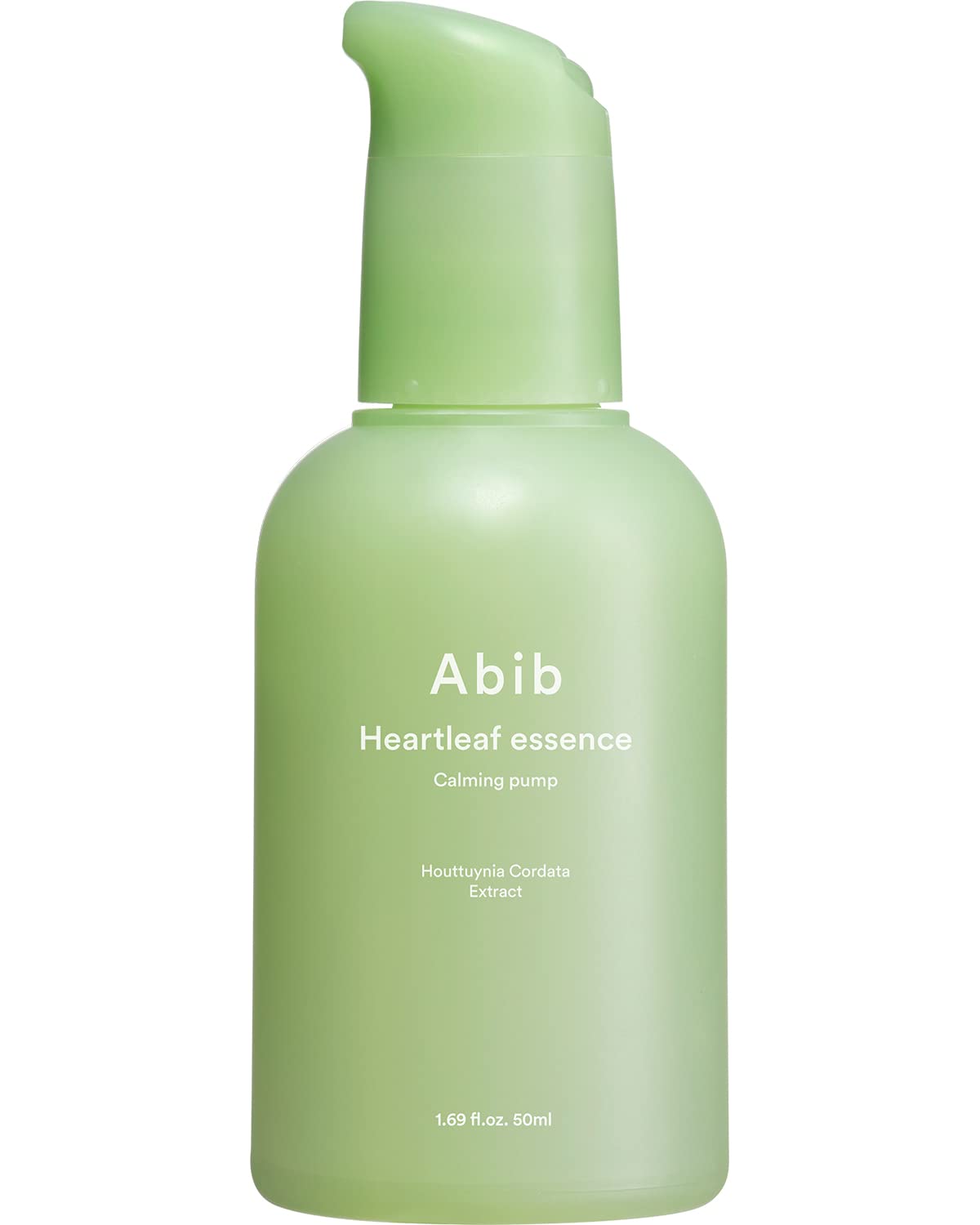 Abib Heartleaf Essence Calming Pump 1.69 Fl Oz / 50Ml I Essence For Face, Instant Relief For Redness