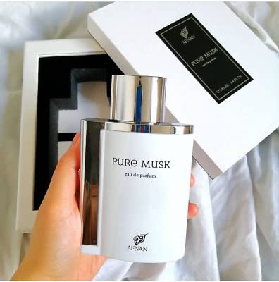 Afnan Pure Musk Unisex Eau De Perfume, 3.4 Fl. Oz
