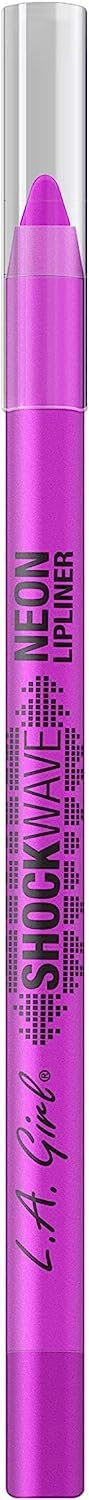 L.A. Girl Shockwave Neon Lipliner, Lipliner Pencil, Blaze, 0.04 Oz.