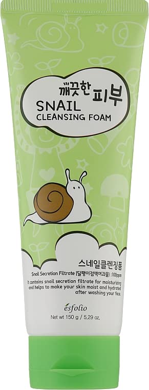Esfolio Snail Cleansing Foam 5.29 Oz