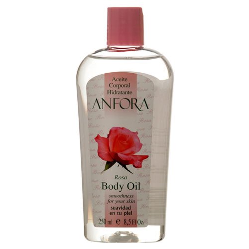 Anfora Aceite Corporal Rosa Body Oil, 8.5 Fluid Ounce