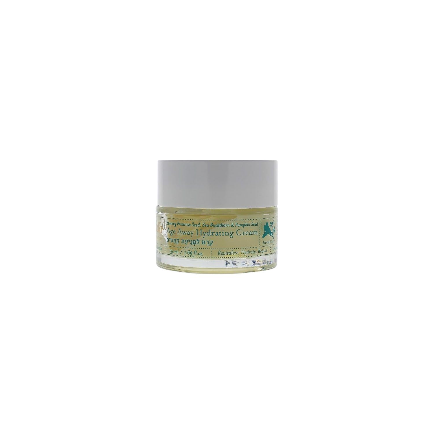 Lavido - Natural Age Away Hydrating Cream | Clean, Non-Toxic Skincare (1.7 oz | 50 ml)