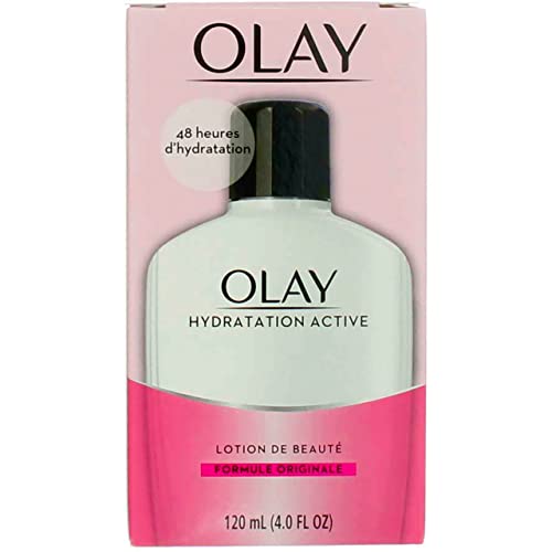 Olay Active Hydrating Lotion Original 4 Ounce (120ml) (6 Pack)6