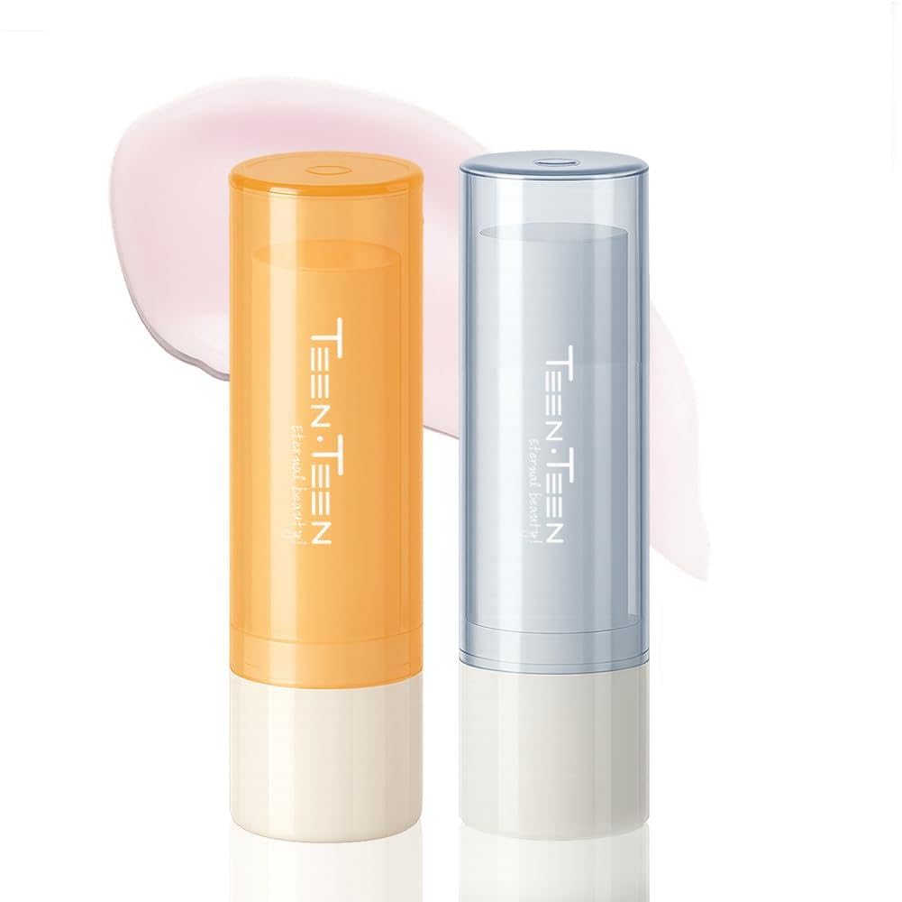 Teen Teen Lip Balm | Moisturize, Perfect, Moisten, Soften & Smooth Lips | Daily Lip Care, PocketFriendly Size | Orange & Bluebe