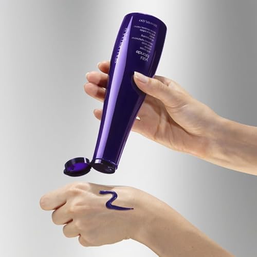 shu uemura Yubi Blonde Anti-Brass Purple Shampoo for Blonde Hair 10 oz 300 mL