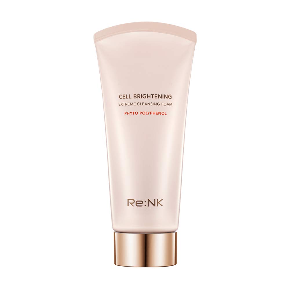 [RE:NK] Cell Brightening Extreme Cleansing Foam 150mL / 5.07 fl.oz.  Phyto Polyphrnol Cell | Red, Black, Yellow Brightening Car