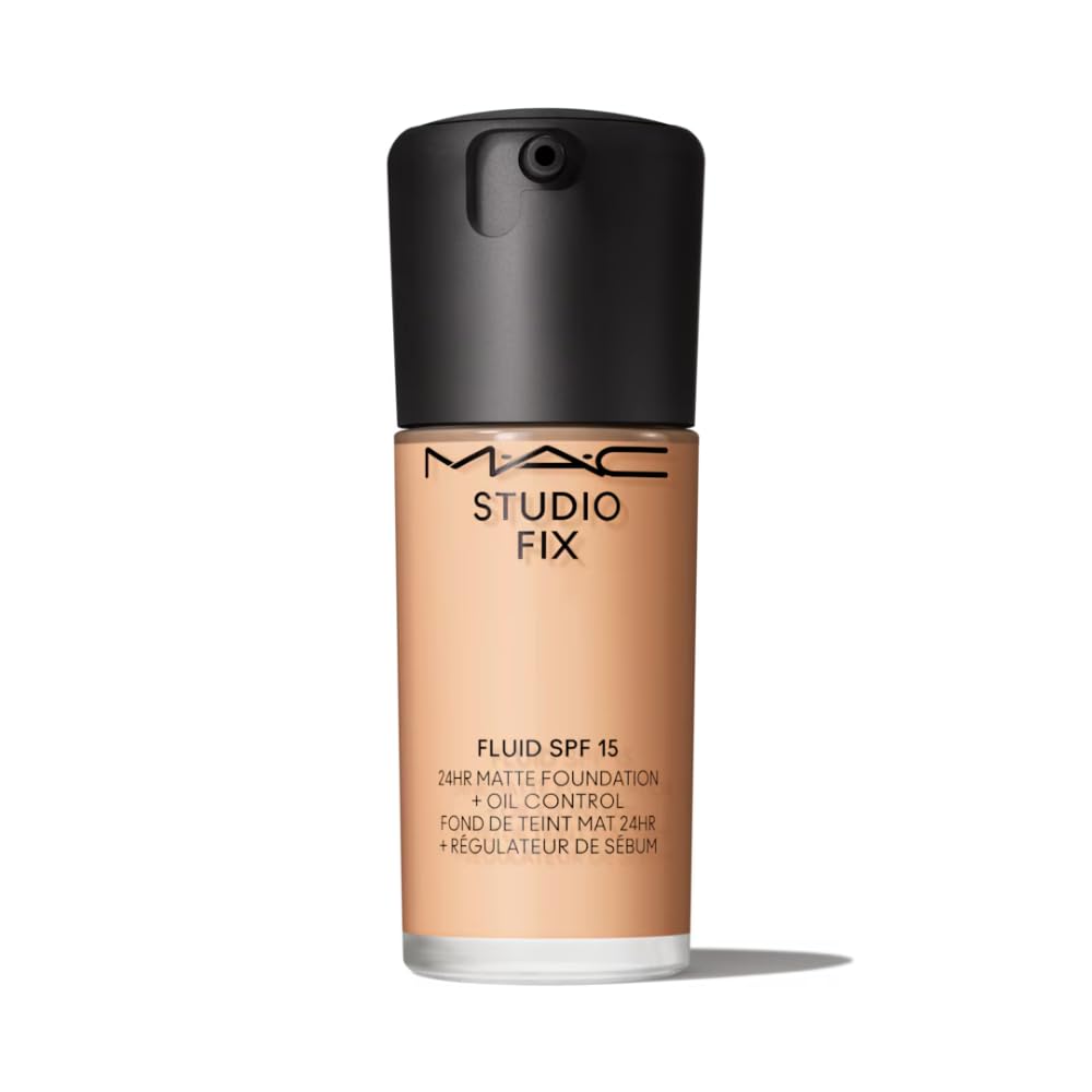 Studio Fix Fluid SPF 15 24Hr Matte Foundation Plus Oil Control - C4 by MAC for Women - 1 oz Foundation
