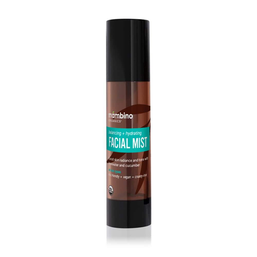 Mambino Facial Mist & Toner (2 Fl OZ, Rose)