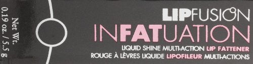 FusionBeauty InFATuation Liquid Plumping Lipstick, Screen Siren