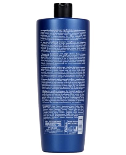 Fanola Keraterm Smoothing Anti Frizz Shampoo - Keratin Shampoo with Shea Butter & Macadamia Oil for Shine & Nourishment - Sulfat