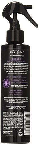 L'Or  al Paris Advanced Hairstyle BOOST IT Blow Out Heatspray, 5.7 fl. oz.