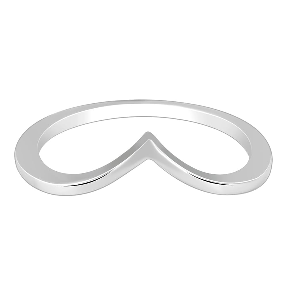 Giva 925 Silver Sleek Vanki Ring,Fixed Size, Indian  12, Us  6|, Gifts For Women And Girls | With Certificate Of Authenticity 