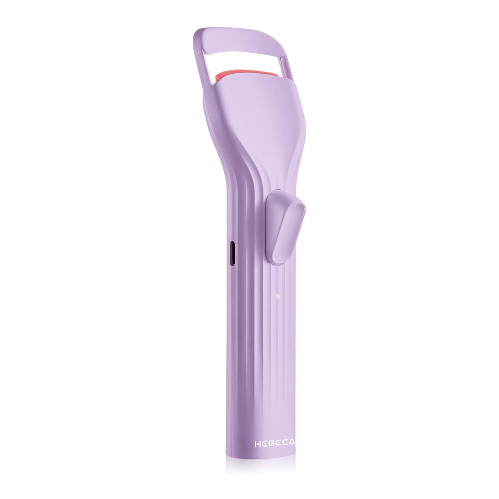 HEBECA Heated Eyelash Curlers, Electric Lash Curler with Larger Heating Silicone Pad for Long Lasting Perfect Eyelashes, Quick R