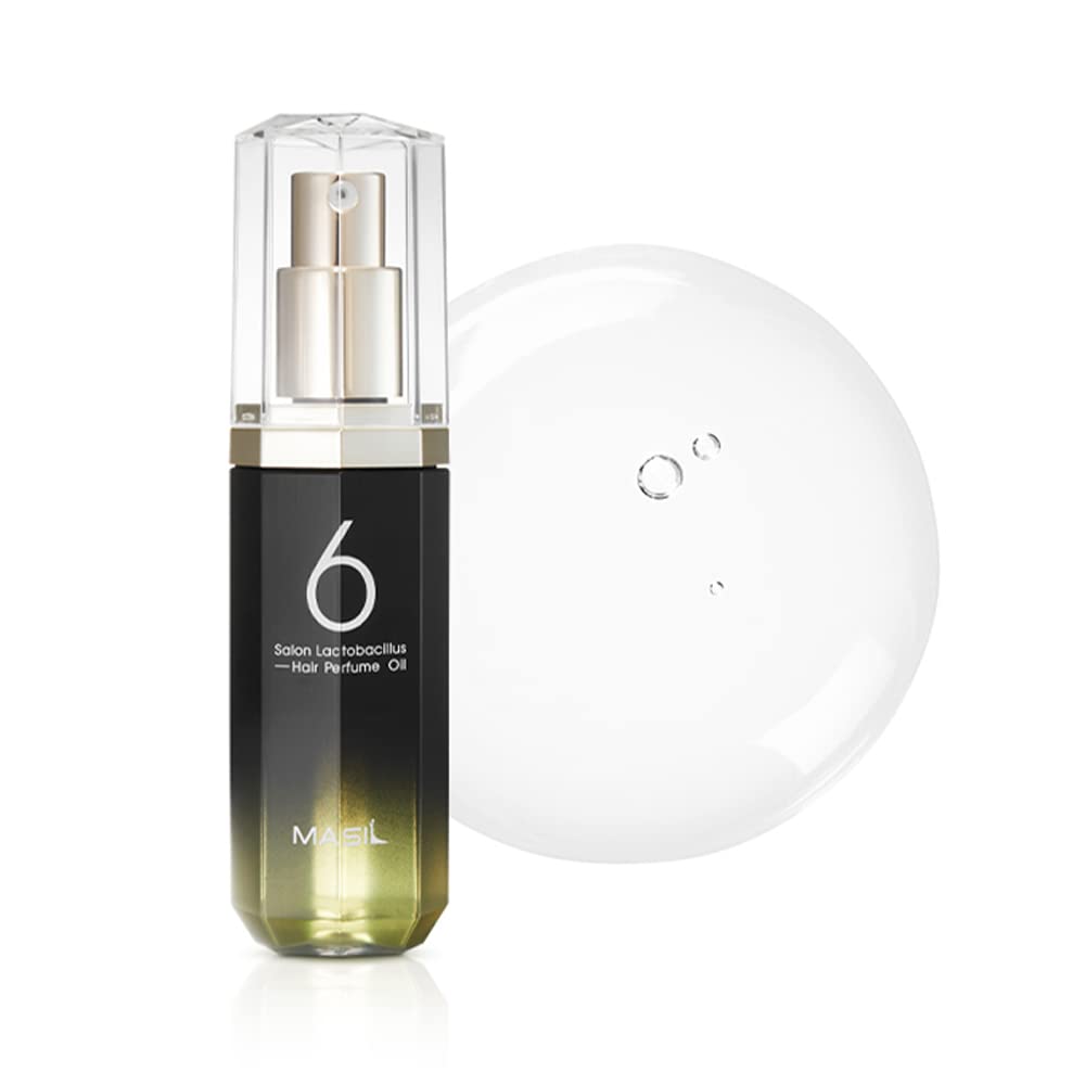 Masil 6 Salon Lactobacillus Hair Perfume Oil Dry Damaged Curly Frizzy Hair Scalp Moisture Hydrating Bouncy Hair Korean Hair Care