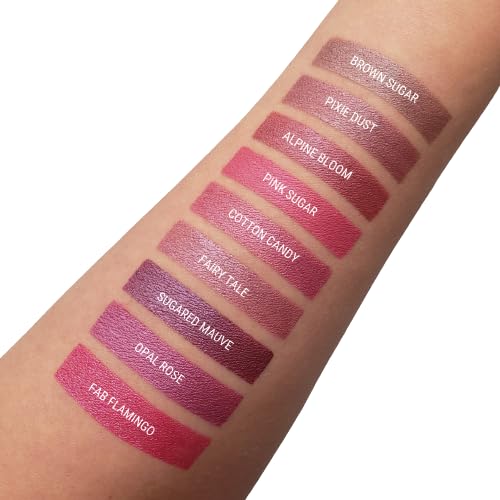 Aromi Berry Fuchsia Metallic Liquid Lipstick | Magenta Pink Lip Color With Shimmery Finish, Vegan, Cruelty-Free, Long-Lasting, S