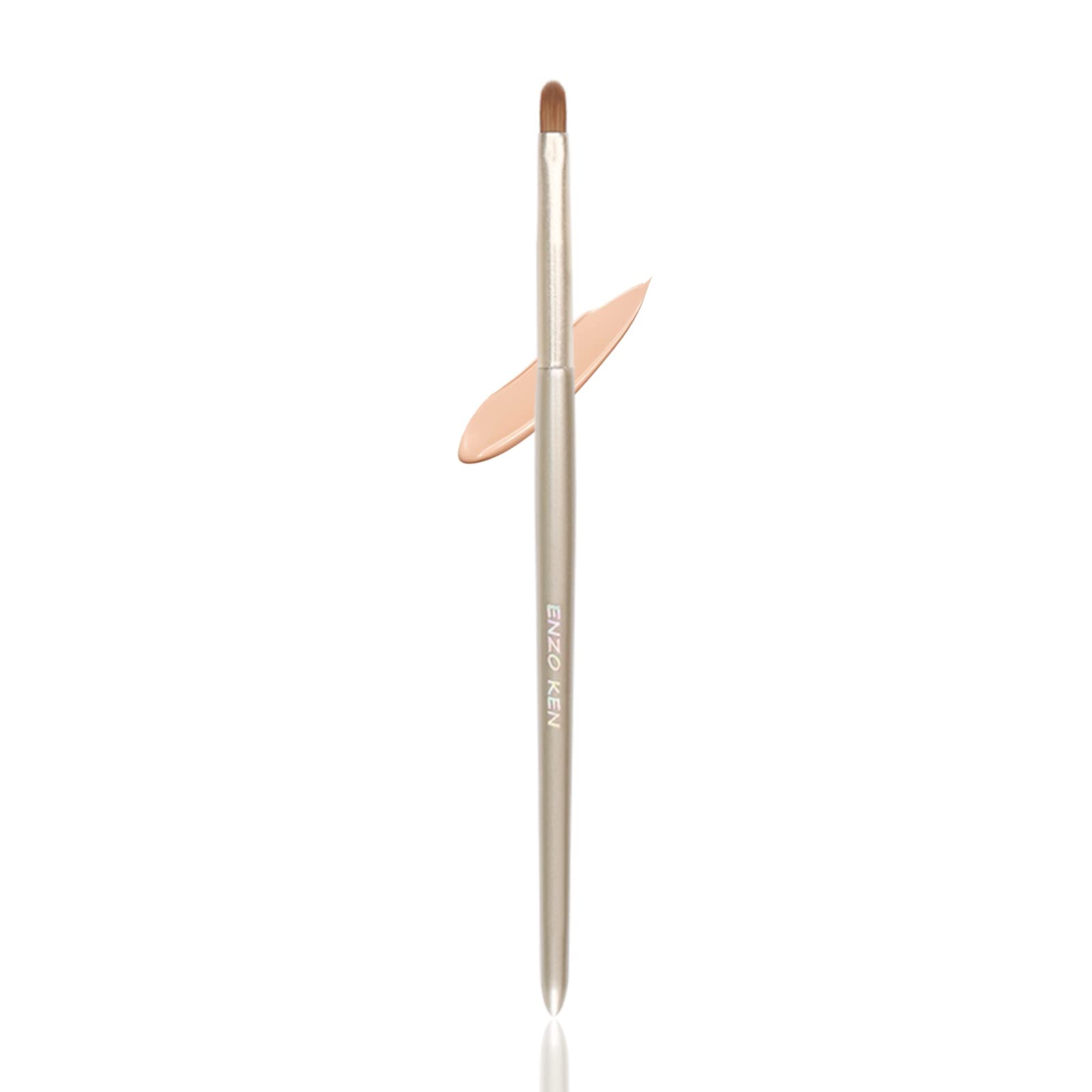 Enzo Ken Thin Lip Brush, Mini Flat Concealer Brush Under Eye, Small Lip Makeup Brush For Lip Stick, Liquid Lipstick, Liquid Blus