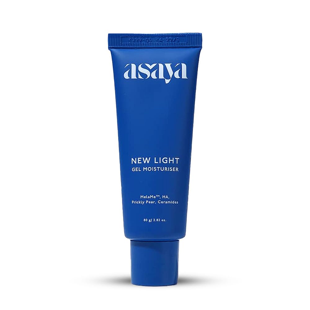 Asaya New Light Gel Face Moisturiser For Oily Skin With Melame To Visibly Fade Dark Spots| Reduces Dark Spots In 14 Days | Hyalu