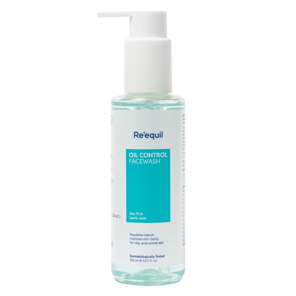 Re Equil Oil Control Face Wash | Soap & Sulphate Free Face Wash With Zinc Pca | Controls Excessive Oil Production | For Oily Ac