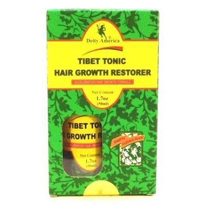 Deity Tibet Tonic Hair Growth Restorer 1.7 Ounce (50Ml) (3 Pack)