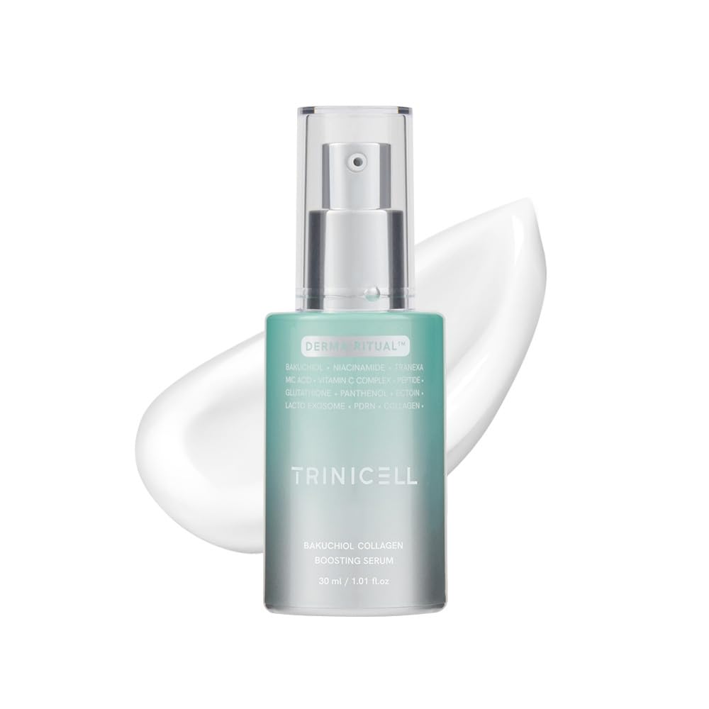 Trinicell Bakuchiol Collagen Serum for Dark Spots & Uneven Skin Tone