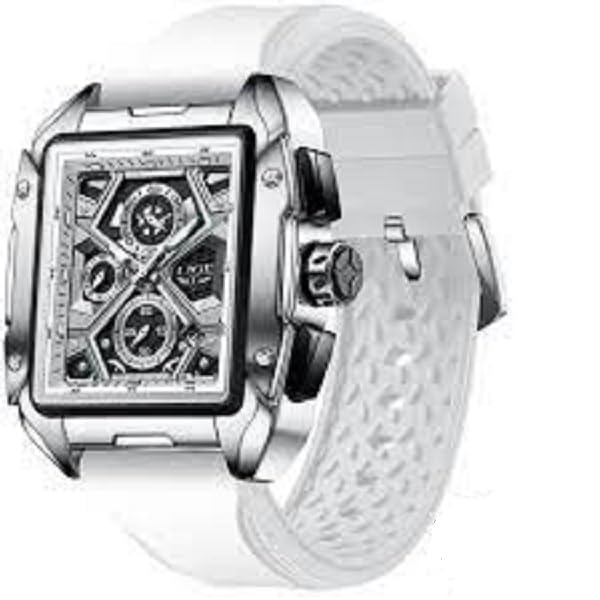 Overfly Square Chronograph Military Sports Analog Watch