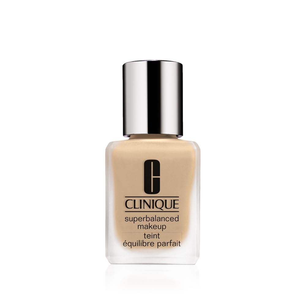 Clinique Superbalanced Oil Free Liquid Foundation Makeup For Dry to Oily Skin Types | Hydrating + Moisturizing, Cream, 1 Fl Oz