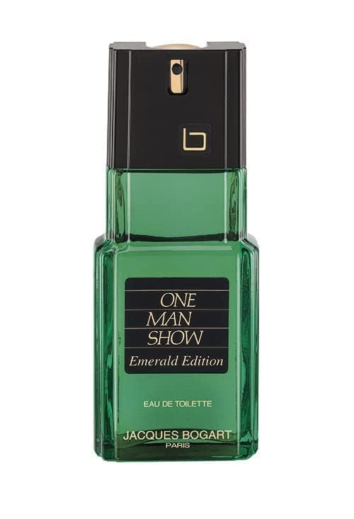 Jacques Bogart One Man Show Men EDT Spray (Emerald Edition) 3.33 oz