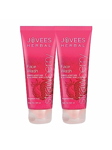 Jovees Face Wash  Strawberry, 120Ml (Pack Of 2)