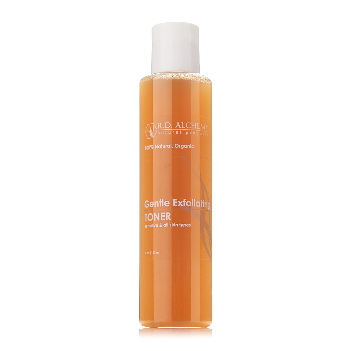 100% Natural & Organic Gentle Exfoliating Toner. Best Toner for Dull, Dry and Drab Skin. Remove Dead Skin Cells & Improve Skin T