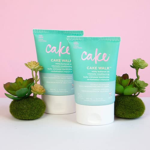 cake Beauty Walk Triplemint Foot crAme, 34 Fluid Ounce