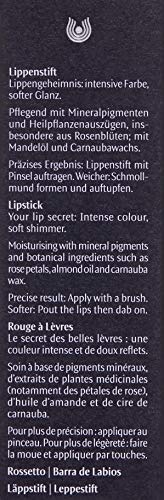 Dr Hauschka Lipsticks 10 Dahlia, Medium Brick Red, Creamy, Opaque, Matte, Natural, Mineral Pigments, Hydrate and Emphasize, 0.14