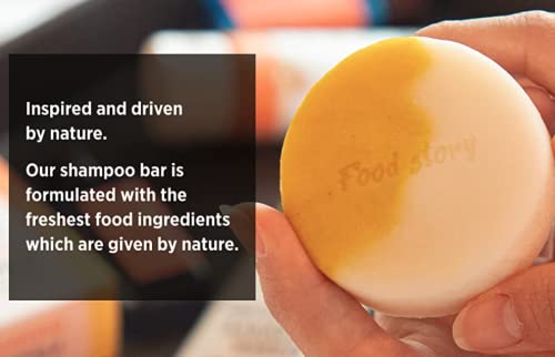 Food Story For Hair Pineapple Shampoo Bar For Oily Scalp And Hair Low Ph Vegan Refreshing Surfate Free Waterless Shampoo Soap Ba