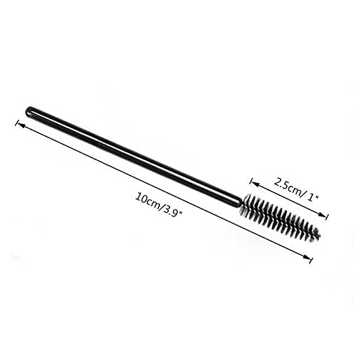 g2PLUS Disposable Eyelash Mascara Brushes Wands Applicator Makeup Kits 100 Pack Eyelash Spoolies Eyelashes Brush for Eyelash Ext