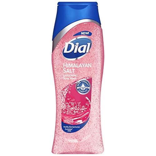 Dial Enriching Body Wash, Himalayan Salt, 16 oz - Pack of 4, Nourishing Formula for Soft Skin