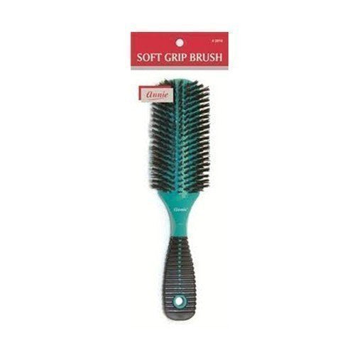 Annie Rubberized Soft Grip Brush #2018 Green