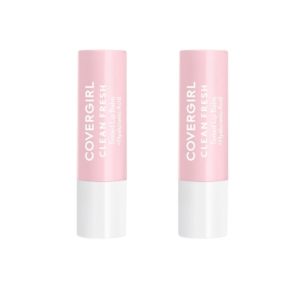 Pack Of 2 Covergirl Clean Fresh Tinted Lip Balm, You'Re The Pom 400