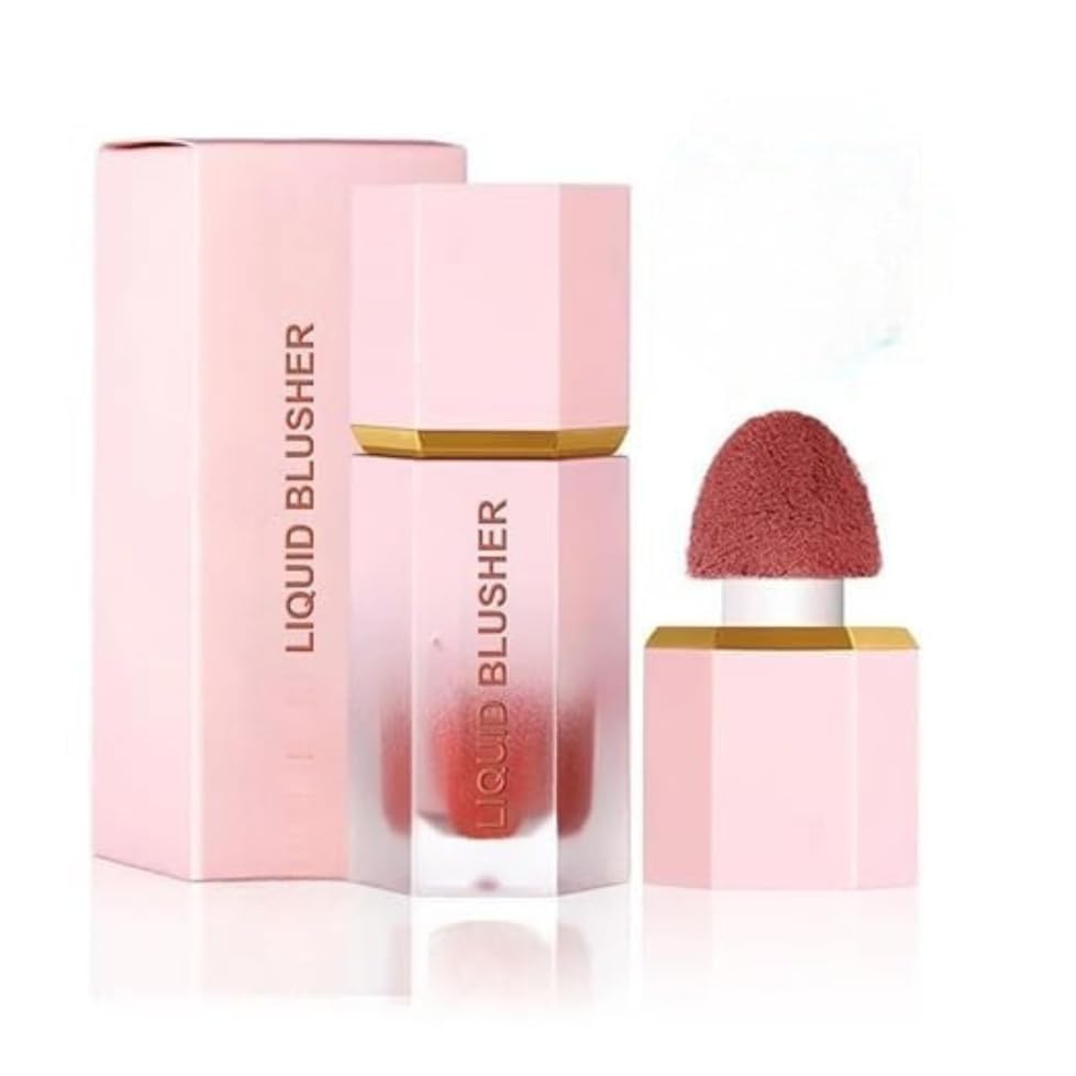 3In1 Mousse Liquid Blush For Cheeks, Lips & Eyes | Lightweight, LongLasting & Waterproof | Shade 03