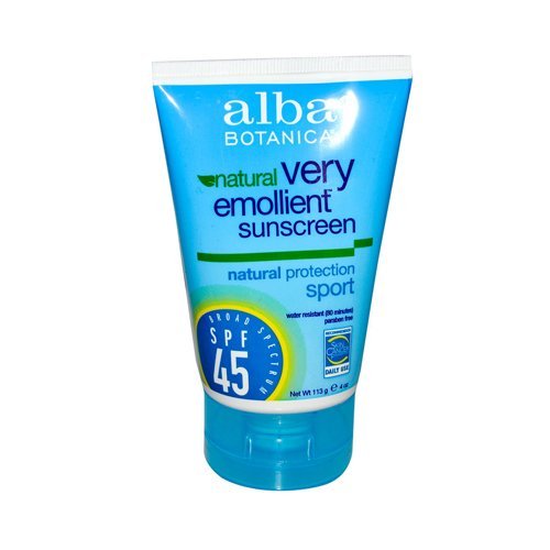Alba Botanica Sunscreen Sport SPF30+ 4 oz (Multi-Pack)